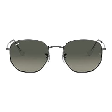 Ray-Ban Hexagonal Gunmetal Light Grey Gradient Dark Grey 0RB3548N-0047148