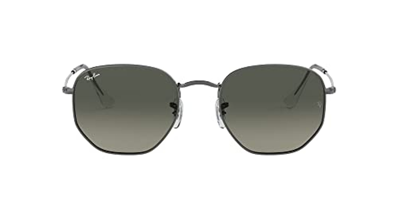 Ray-Ban Hexagonal Gunmetal Light Grey Gradient Dark Grey 0RB3548N-0047151