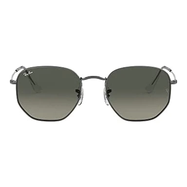 Ray-Ban Hexagonal Gunmetal Light Grey Gradient Dark Grey 0RB3548N-0047154