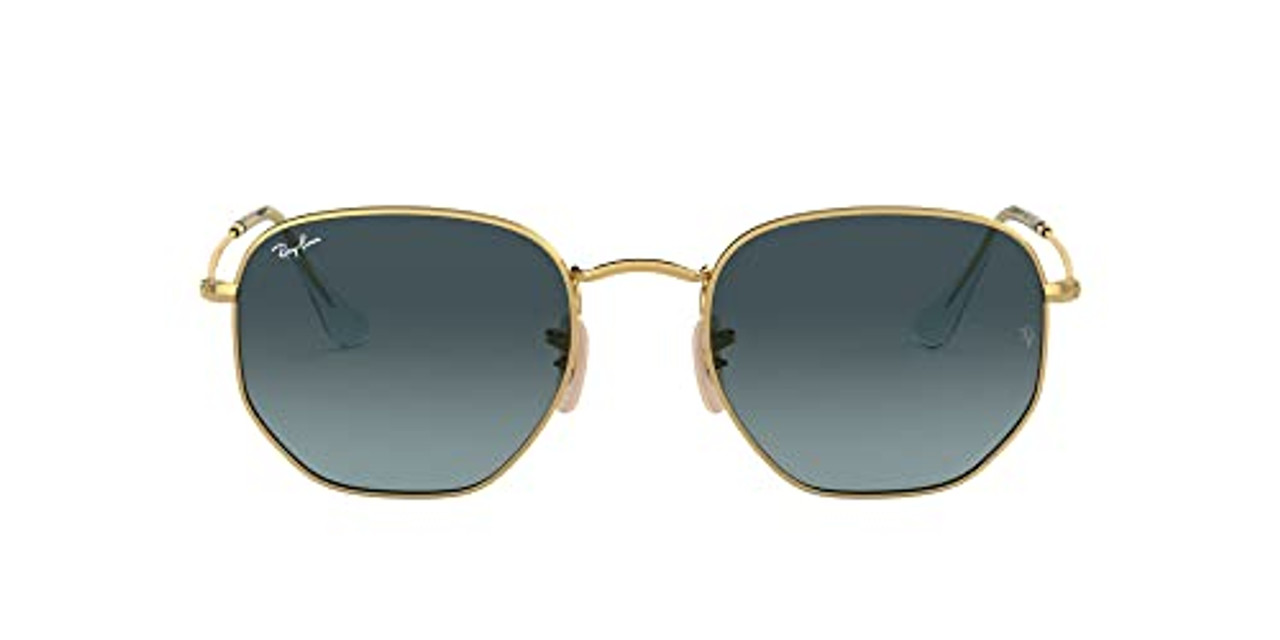 Ray-Ban Hexagonal Arista Blue Gradient Grey 0RB3548N-91233M54