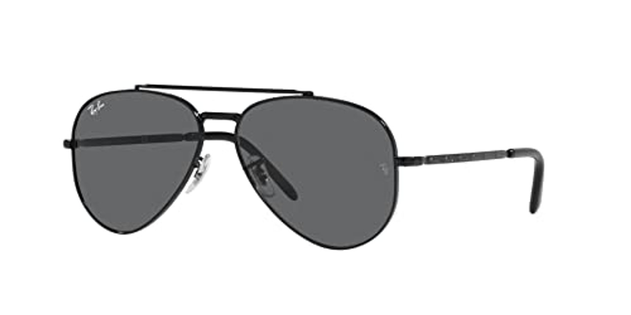 Ray-Ban New Aviator Black Dark Grey 0RB3625-002B162