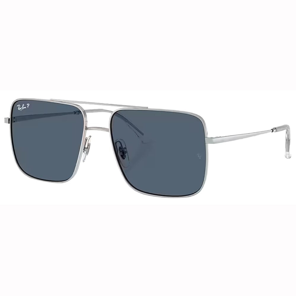 Ray-Ban  Silver Blue Polar 0RB3758-0032V54