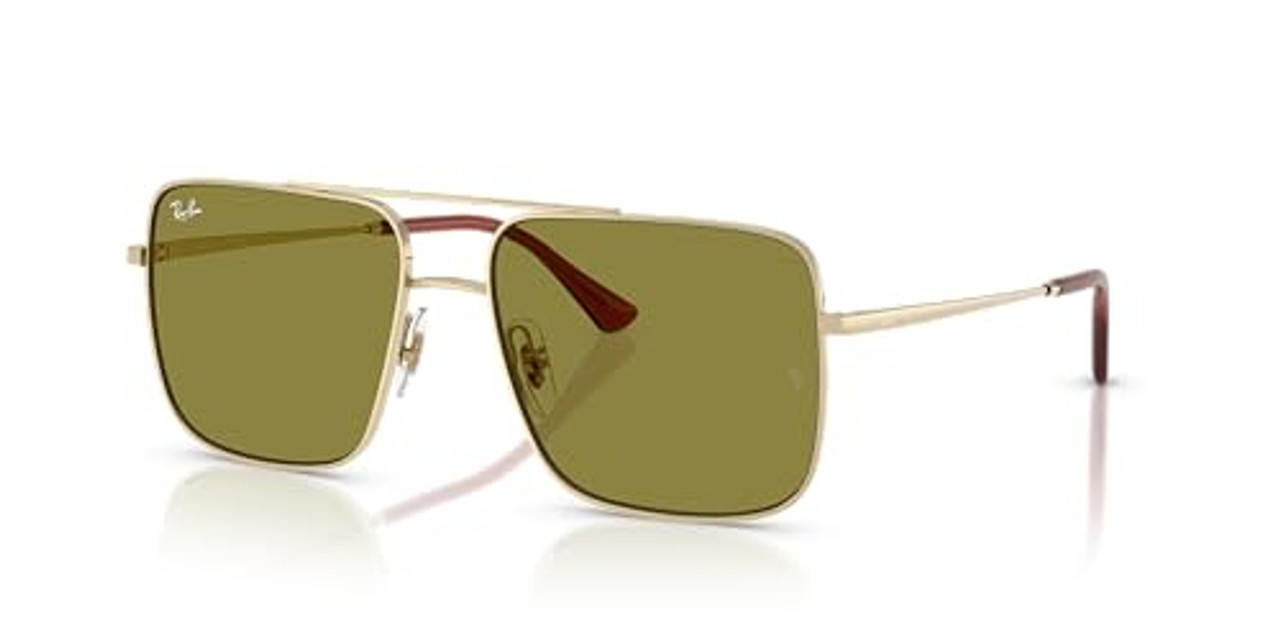 Ray-Ban  Pale Gold Green 0RB3758-9213256