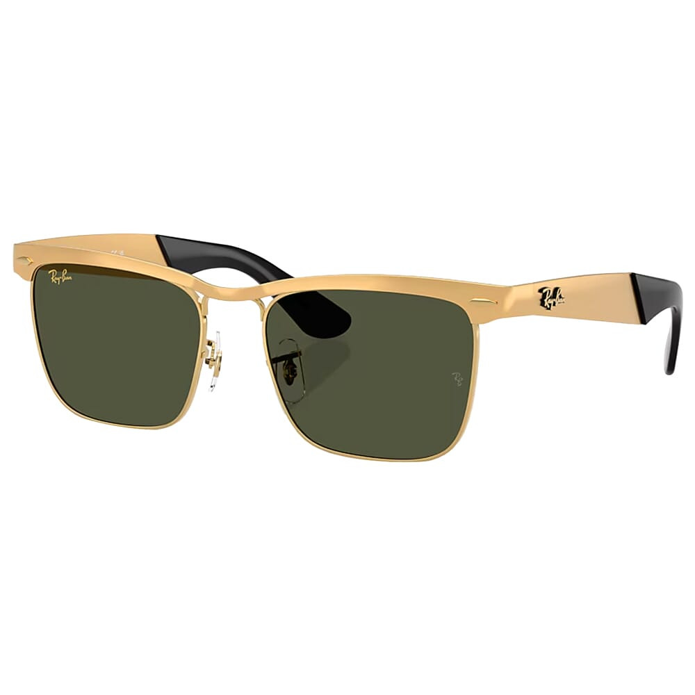 RB240 ゴールドカラー Ray-Ban Wayfarer Deluxe Sandblasted Legend Gold Brown 0RB3875