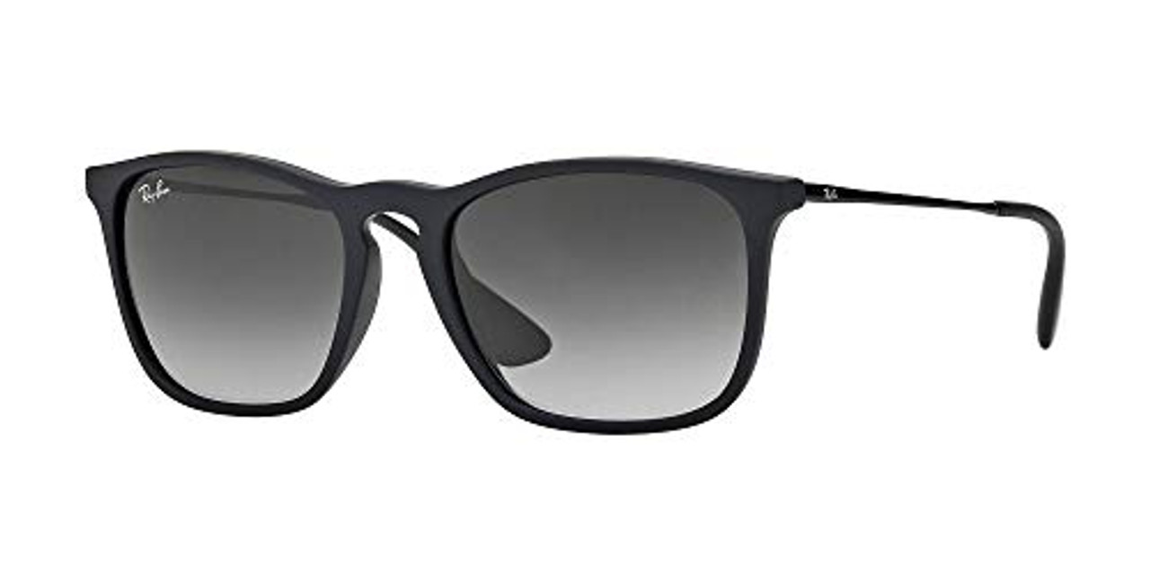 Ray-Ban Chris Rubber Black Light Grey Gradient Dark Grey 0RB4187-6228G54