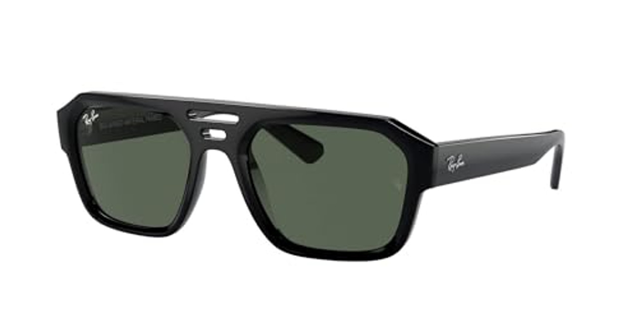 Ray-Ban Corrigan Black Dark Green 0RB4397-66777154