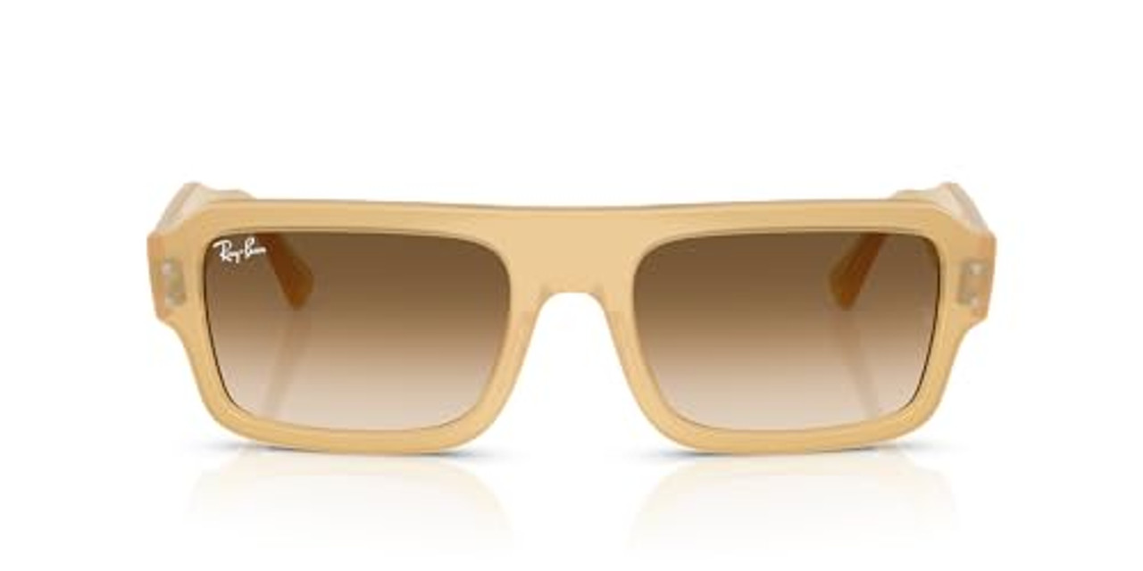 Ray-Ban Lukas Transparent Beige Clear Gradient Brown 0RB4454-68065153