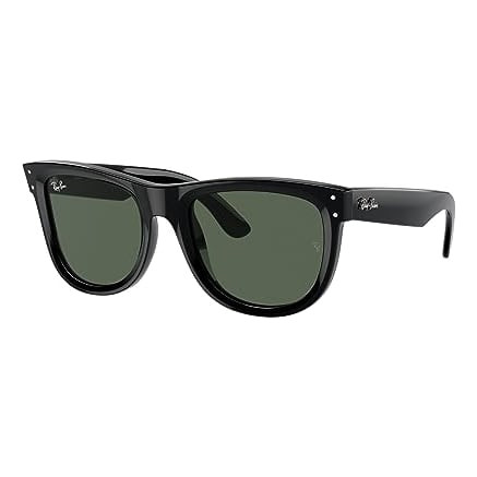 Ray-Ban Wayfarer Reverse Black Dark Green 0RBR0502S-6677VR50