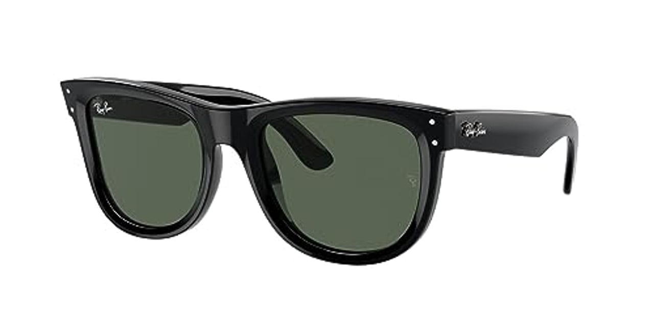 Ray-Ban Wayfarer Reverse Black Dark Green 0RBR0502S-6677VR50