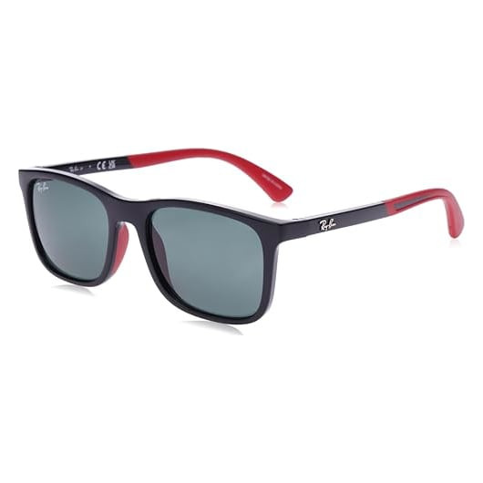 Ray-Ban  Black on Rubber Red Dark Green 0RJ9084S-71317147