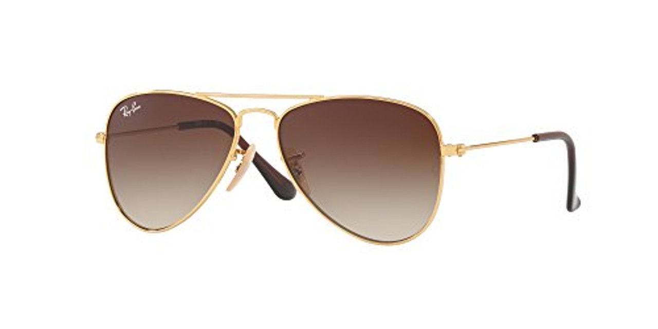 Ray-Ban Junior Aviator Arista Brown Gradient Dark Brown 0RJ9506S-2231352