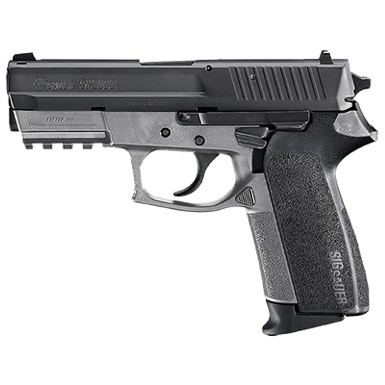 Sig Sauer SP2022 Ghost 9mm 3.9" Nitron DA/SA Polymer Grip Gray (2) 15rd Mag Handgun E2022-9-RT-GST