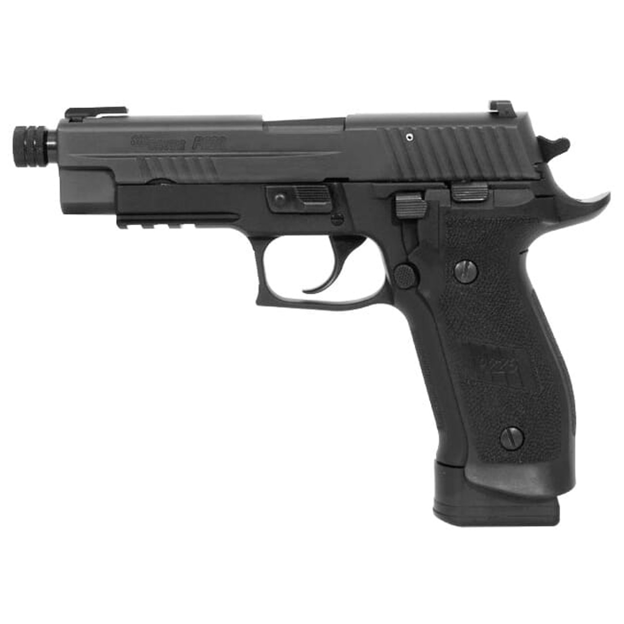 Sig Sauer P226 9mm TACOPS, Black Nitron, Beavertail, SRT, TFO / SIGLITE Night Sight Combo, Magwell Grips Showroom Demo Pistol