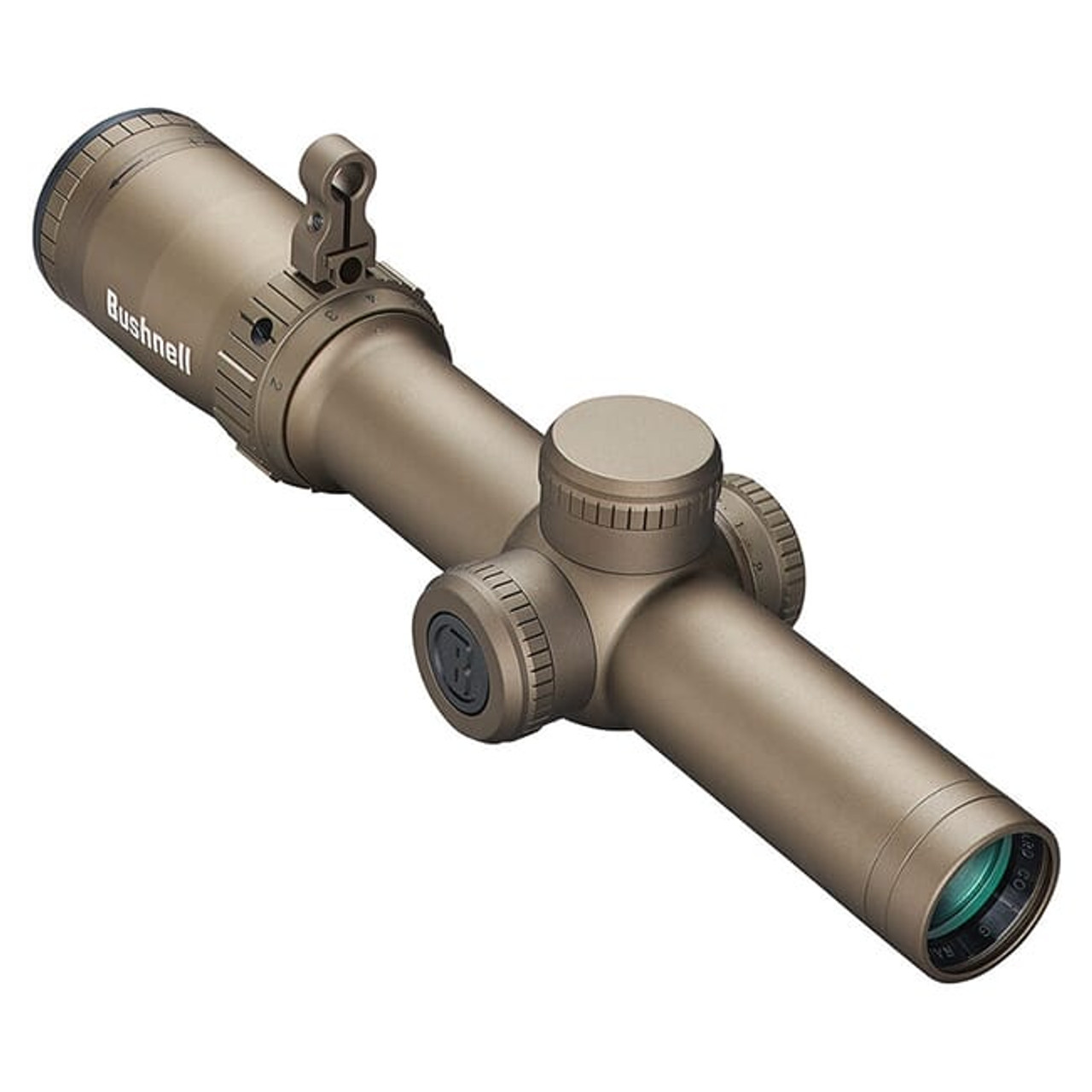 Bushnell Elite Tactical II Pro SMRS 1-6.5x24  FDE Illuminated Riflescope w/ Throw Lever ET71624P