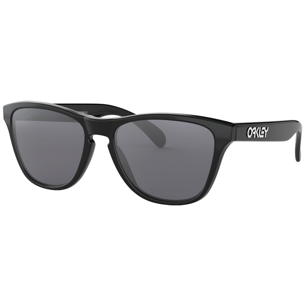 Oakley Frogskins XS Polished Black w/PRIZM Grey Lenses OJ9006-2253