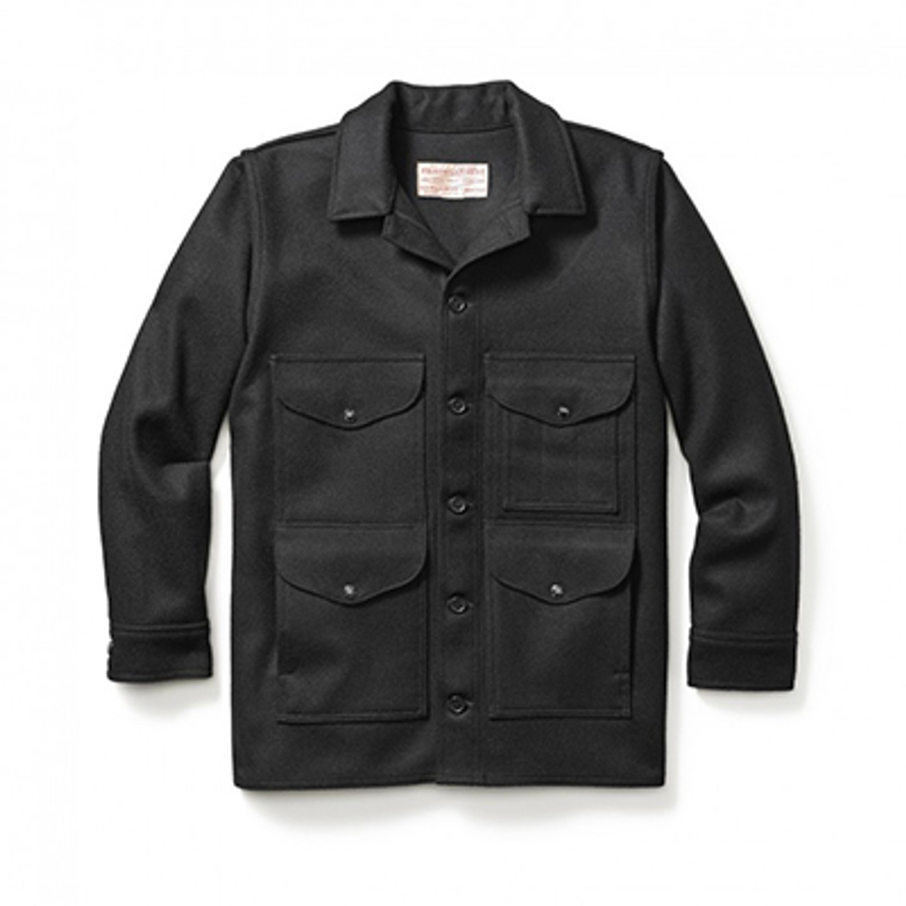 Filson Mackinaw Crusier (Ak Fit) Black XXXL FCO-010208 FIL-10043-Black-XXXL