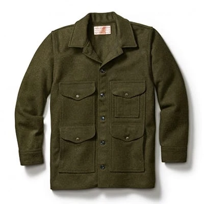 Filson Mackinaw Crusier  X- Long (Ak Fit) ForestGrn XXL-LONG FCO-010524 FIL-10044-ForestGrn-XXL-LONG
