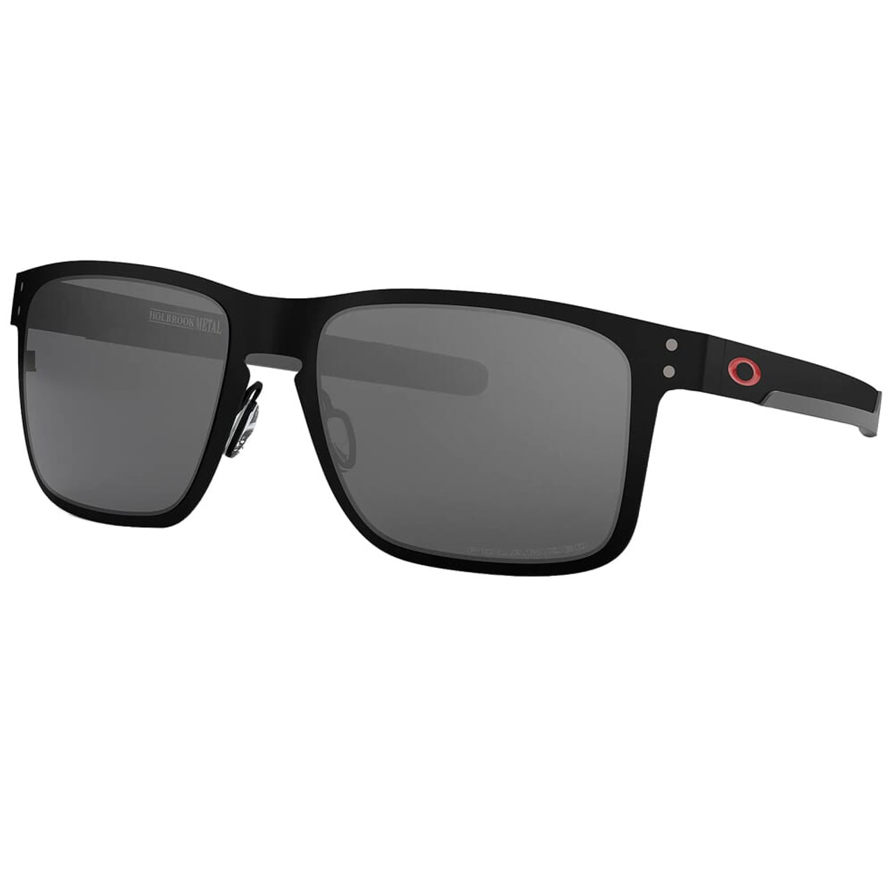 Oakley SI Holbrook Metal Matte Black w/Black Iridium Polarized Lenses OO4123-1655