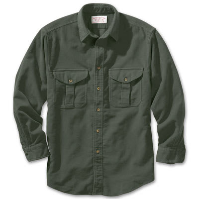 Filson Moleskin Seattle Shirt Dark Green SM 10394-DG
