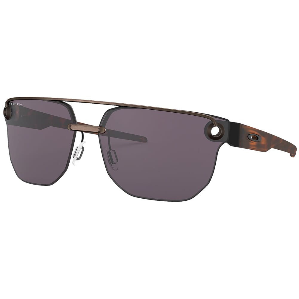Oakley サングラス Oakley Chrstyl Satin Chrome w/PRIZM Black Lenses OO4136-0567 For