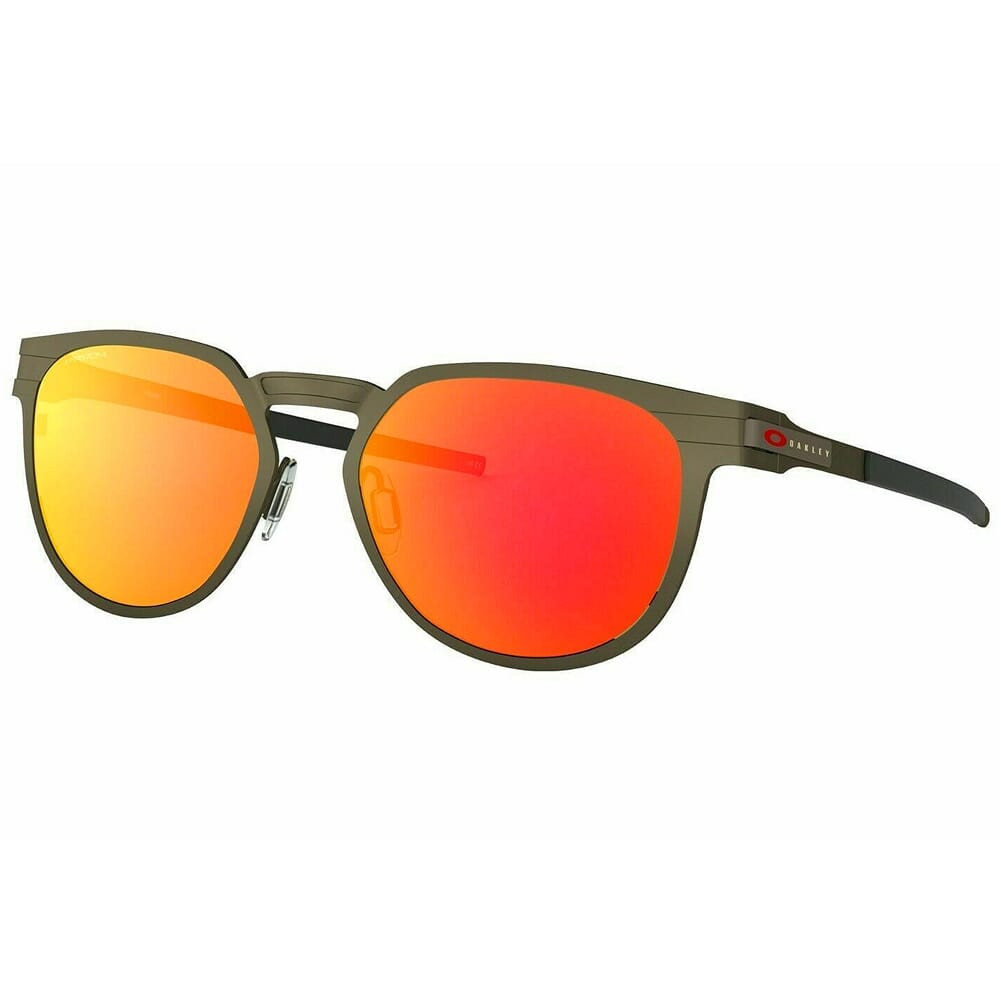 Oakley Diecutter Satin Chrome w/PRIZM Black Lenses OO4137-0155 For