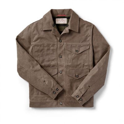 Filson Lined Short Cruiser WaxBrown XS FCO-003525 FIL-10644-WaxBrown-XS
