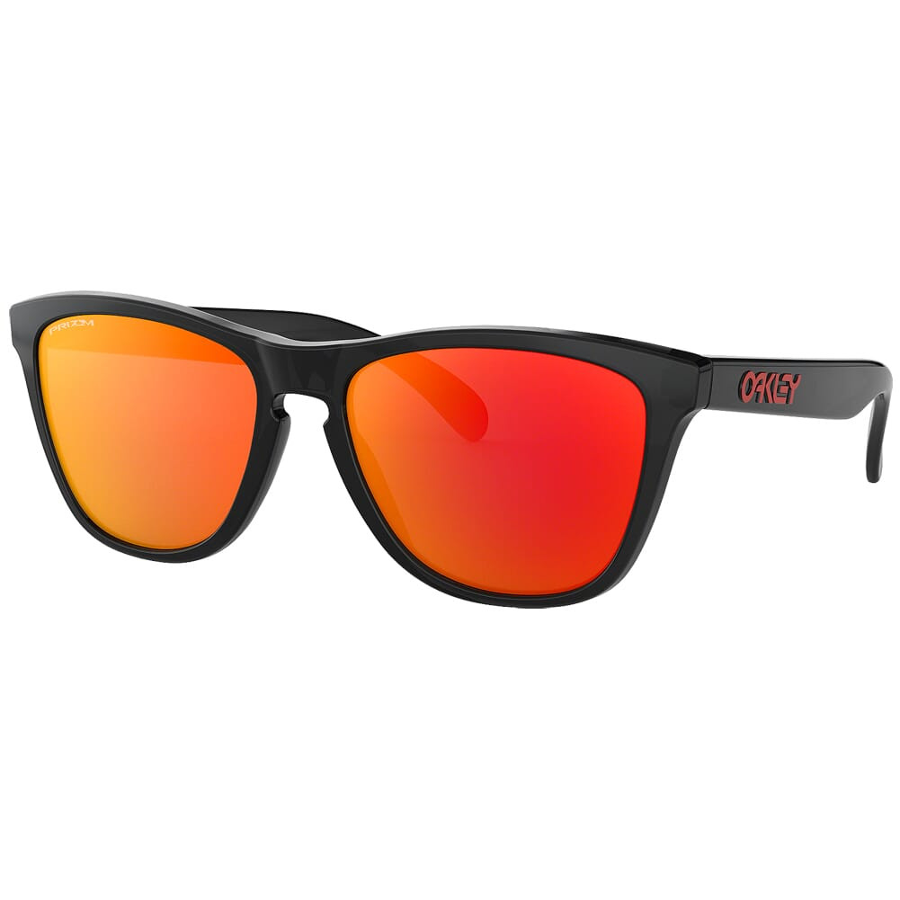 Oakley Frogskins Black Ink w/PRIZM Ruby Lenses OO9013-C955