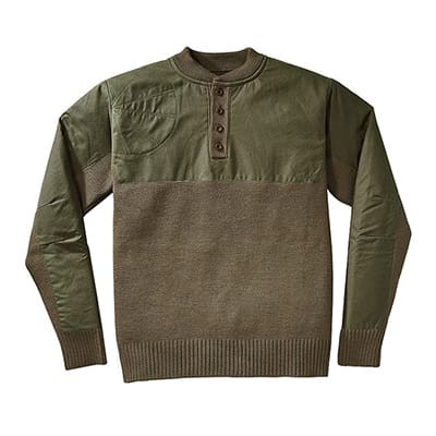 Filson Henley Guide Sweater PeatGreen XS FCO-008661 FIL-10692-PeatGreen-XS