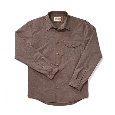 Filson Right Handed Shooting Shirt Mulch M FCO-003990 FIL-10732-Mulch-M|FIL-10732-Mulch-M