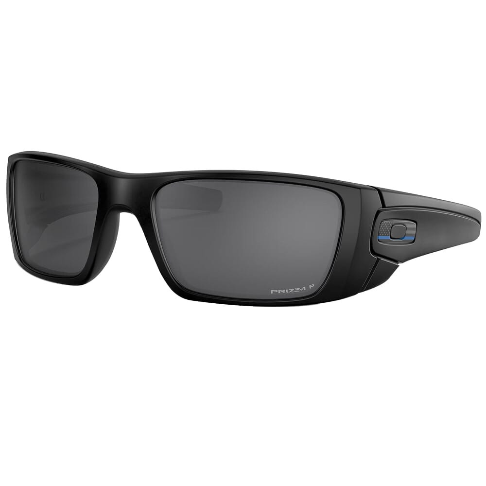 Oakley SI Fuel Cell Matte Black Tonal Thin Blue Line Flag Logo w