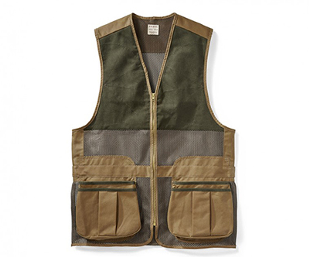 Filson Light Shooting Vest DarkTan XL FCO-014271 FIL-10767-DarkTan-XL|FIL-10767-DarkTan-XL