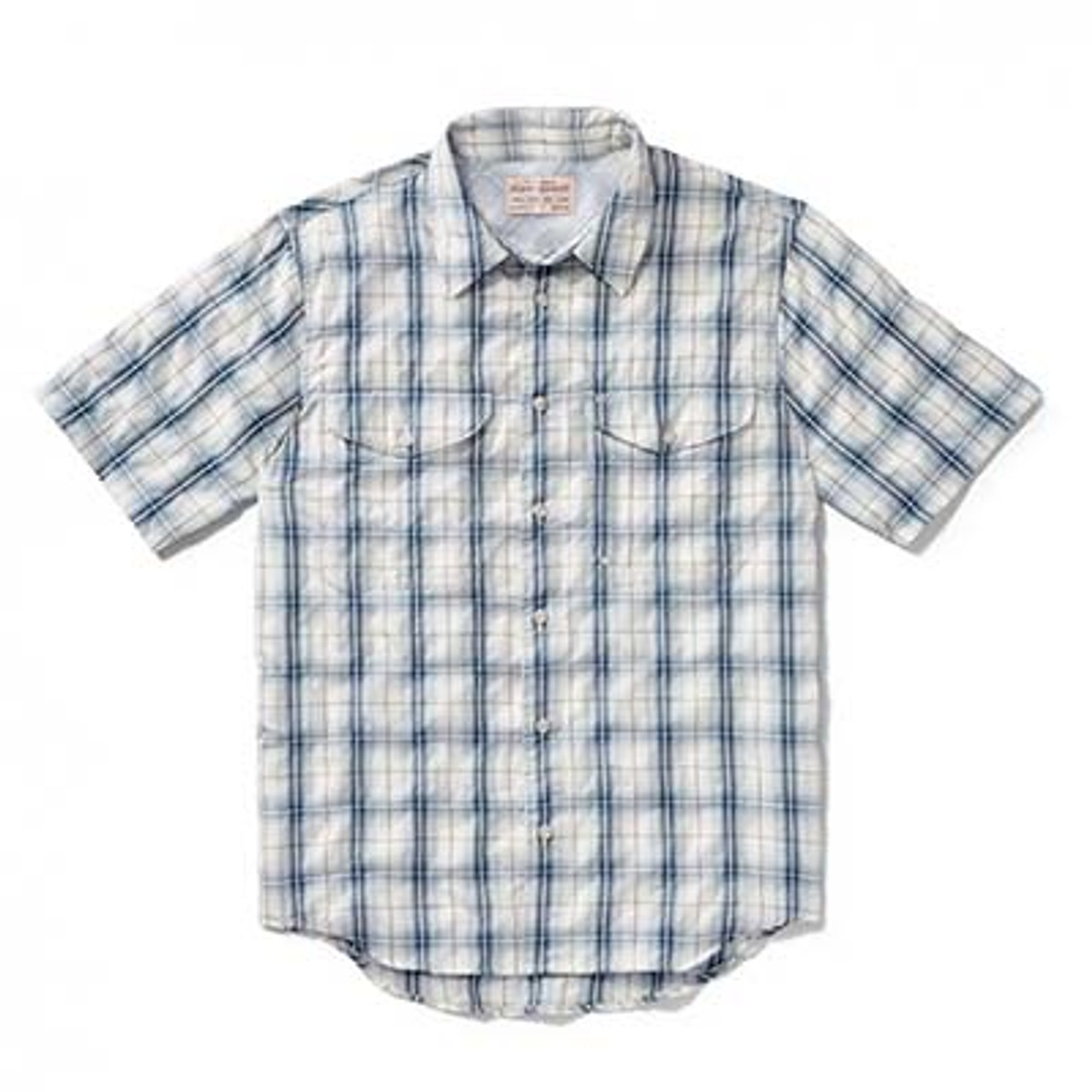 Filson Twin Lakes S/S Sport Shirt SlateBlue L FCO-004291 FIL-10815-SlateBlue-L|FIL-10815-SlateBlue-L