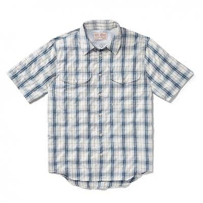 Filson Twin Lakes S/S Sport Shirt SlateBlue XL FCO-004294 FIL-10815-SlateBlue-XL|FIL-10815-SlateBlue-XL
