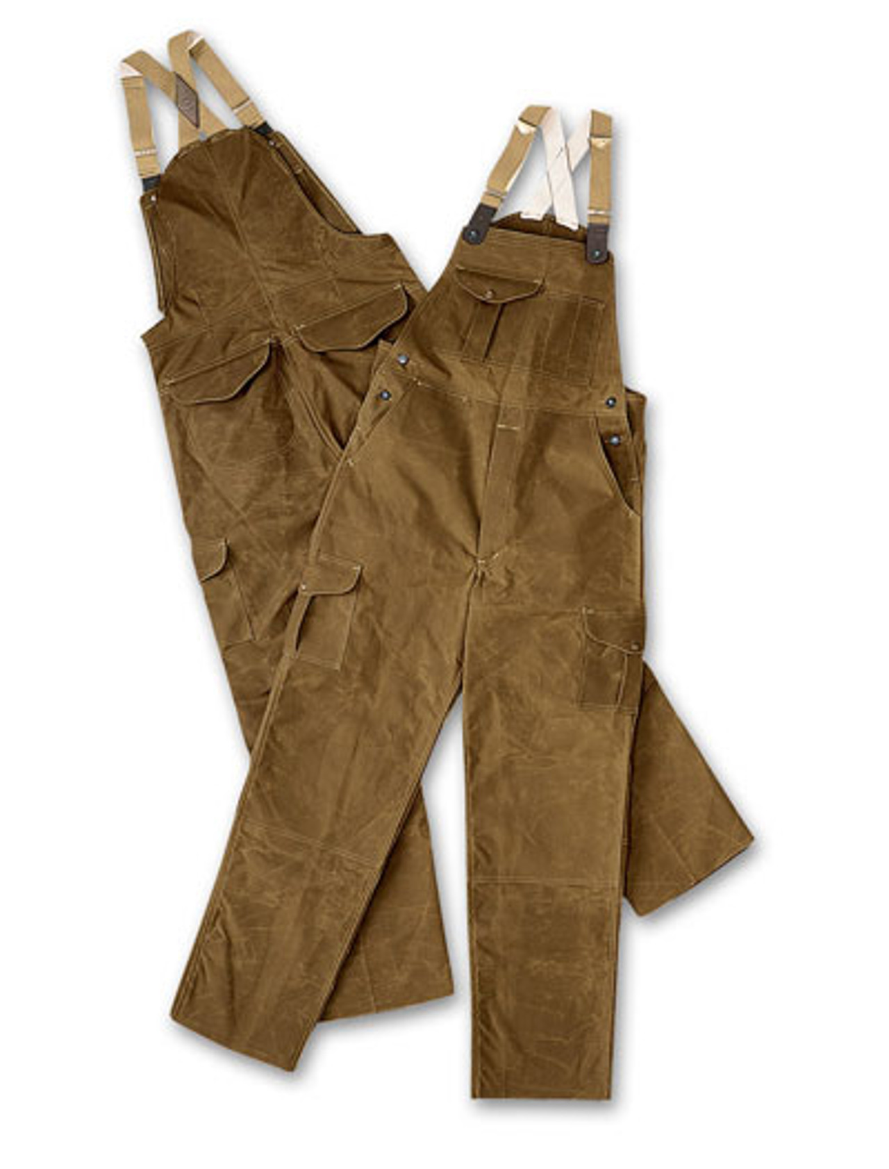 Filson 40 Tan Oil Finish Double Tin Bibs 14018
