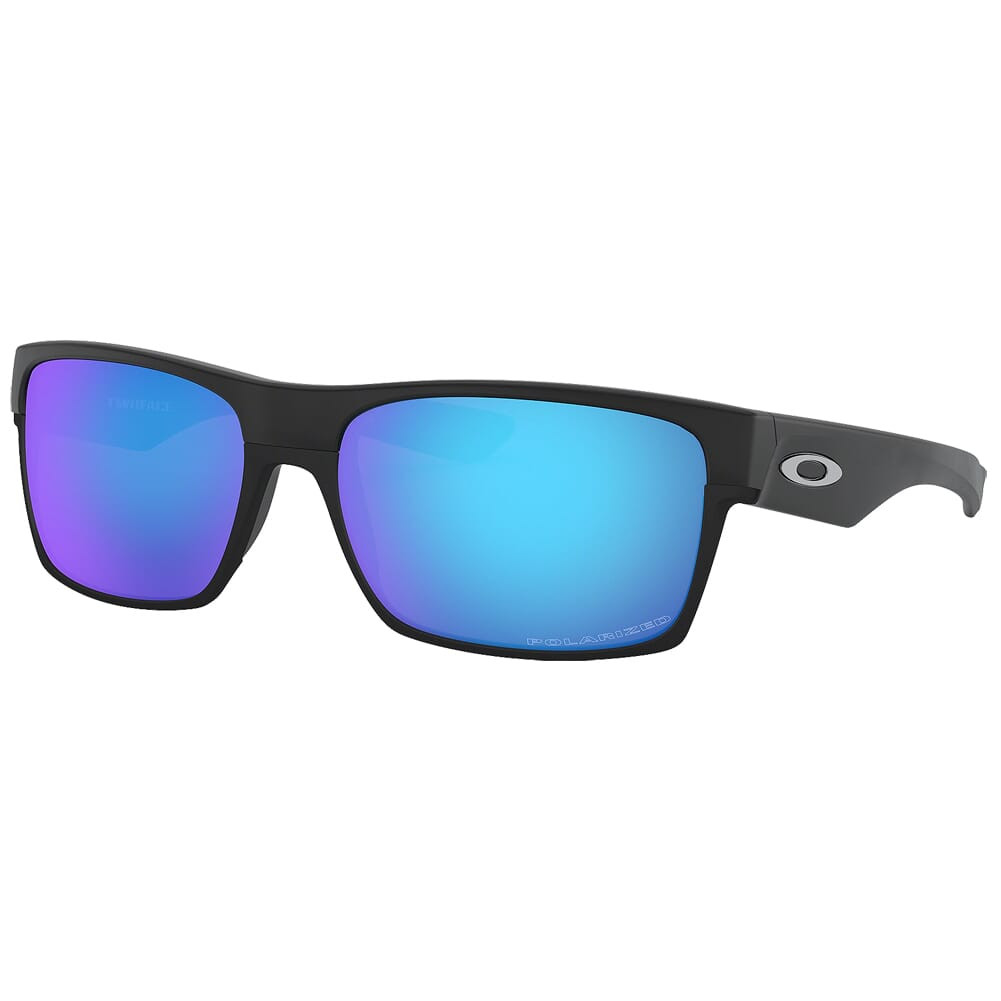 OAKLEYサングラス Oakley Two Face Matte Black w/PRIZM Sapphire Polarized Lenses