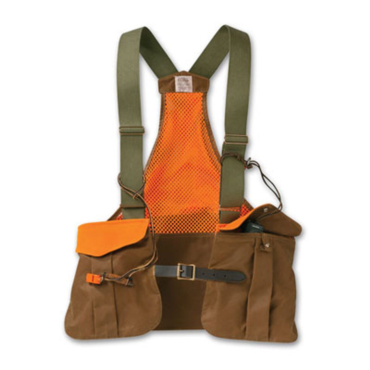 Filson SU Tan/Orange Mesh Game Bag 16022