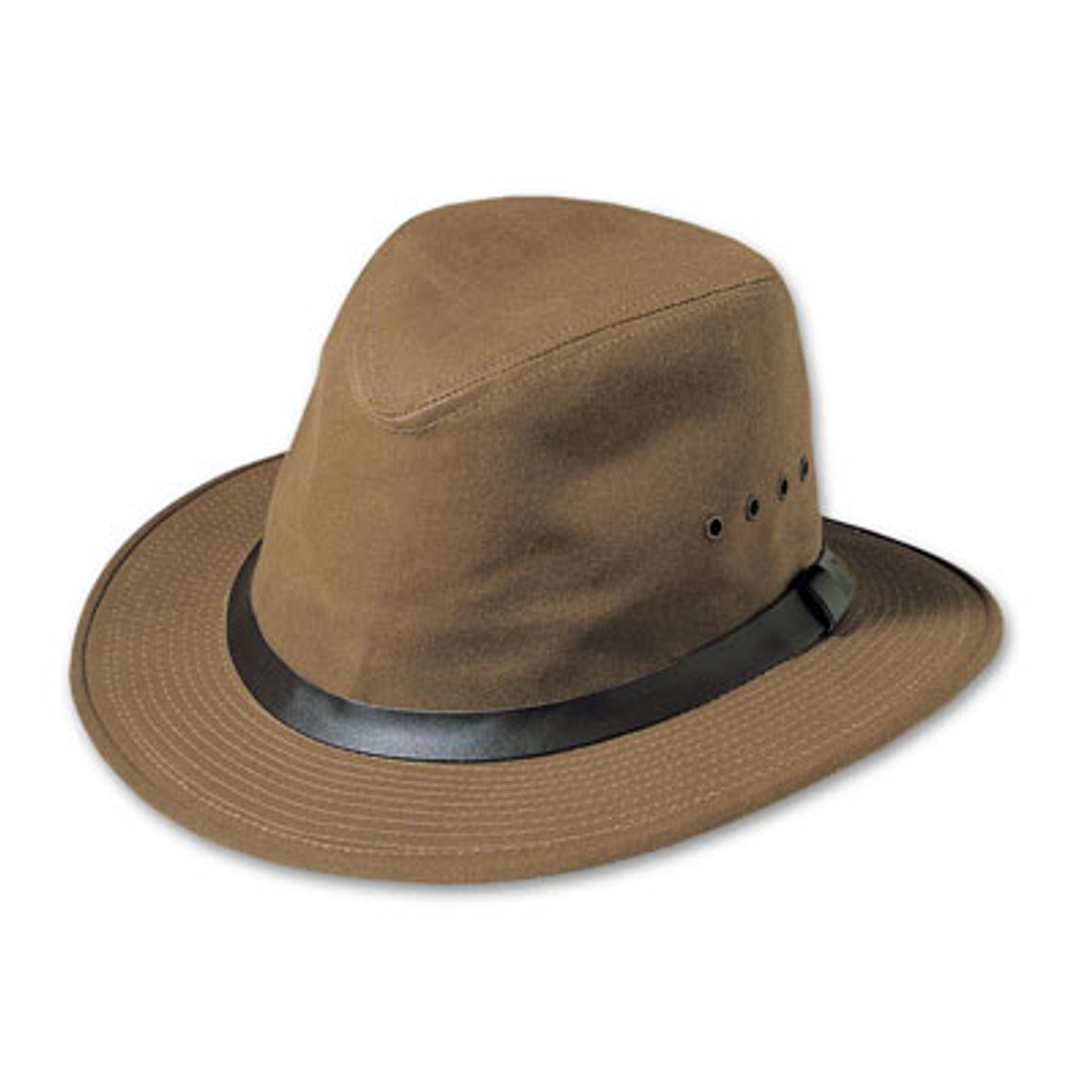 Filson LG Tan Tin Cloth Packer Hat 60015