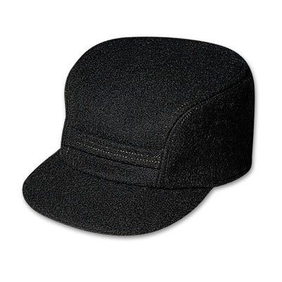Filson XL Black Mackinaw Cap 60040