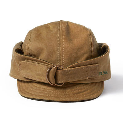 Filson 2XL Tan Tin Cloth Waterfowl Hat 60063