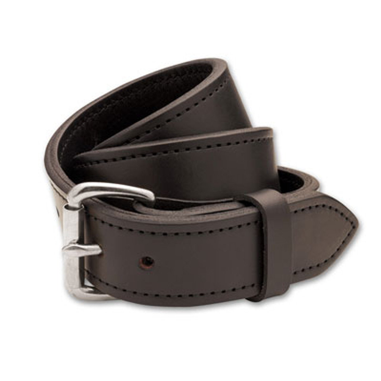 Filson 30 Brown/Stainless 1.5" Double Belt 63215198206