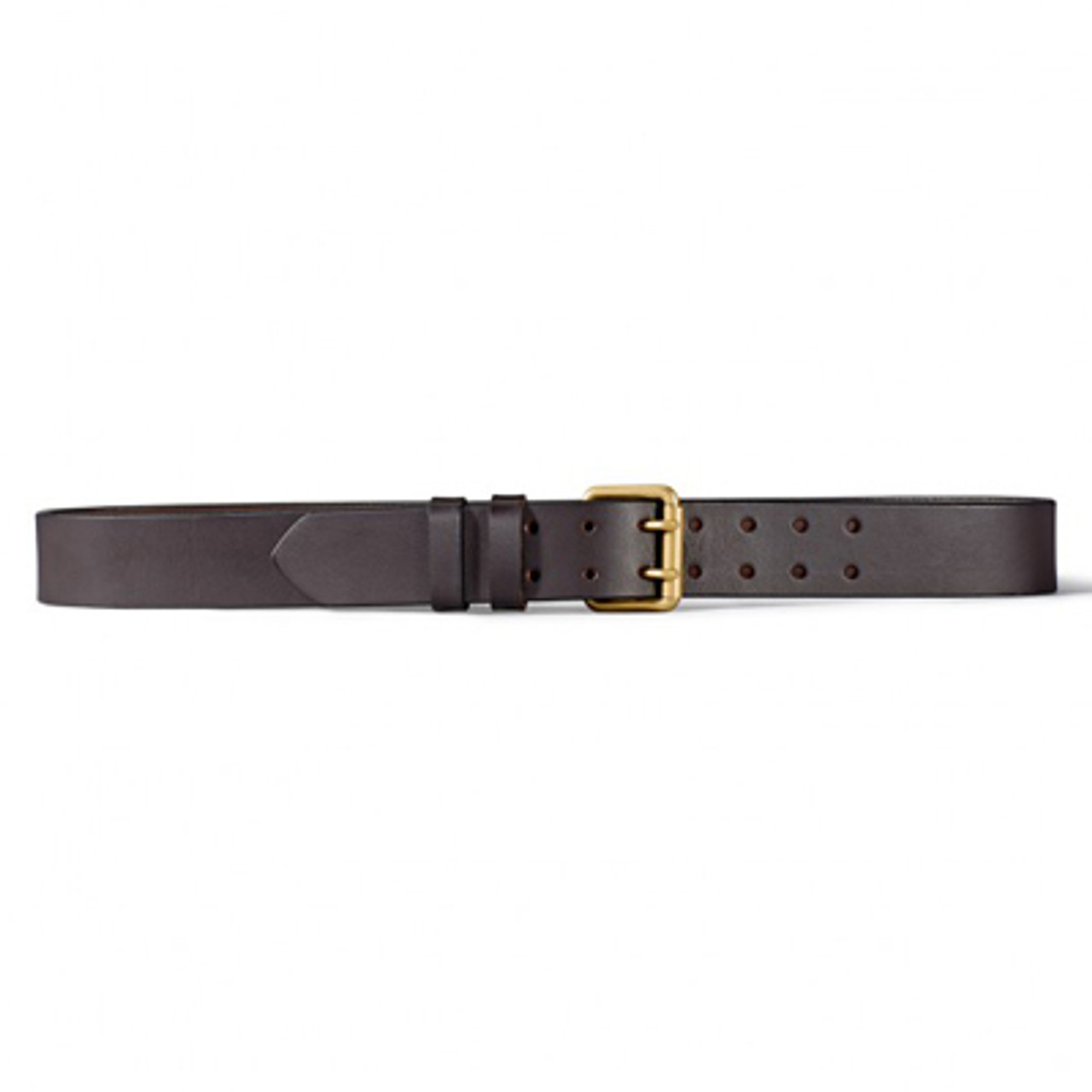 Filson Double Prong Belt Brown 42 FCO-007165 FIL-63218-Brown-42