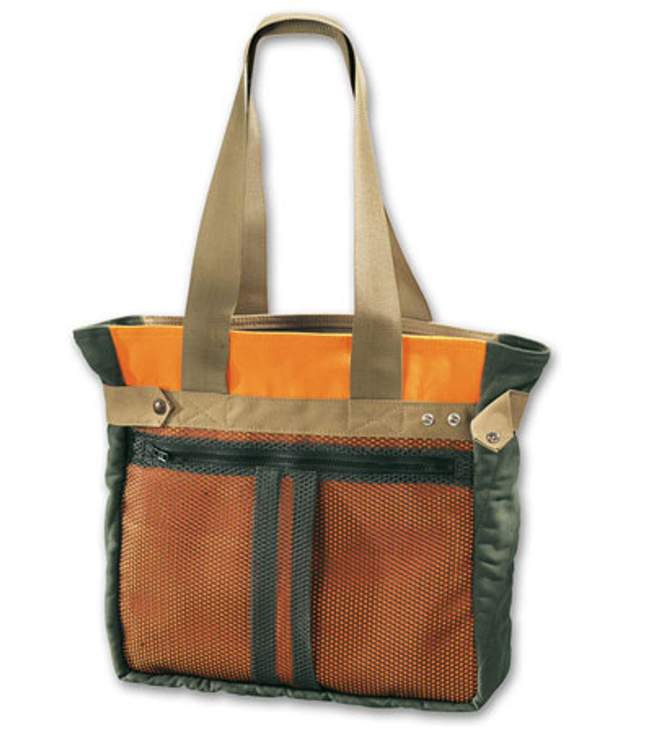 Filson Tan/Orange Mesh Game Tote FIL-70076-BT