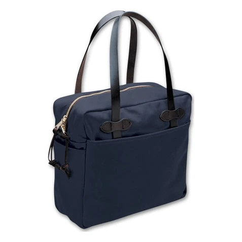Filson Tote Bag With Zipper Navy  FCO-021316 FIL-70261-Navy-