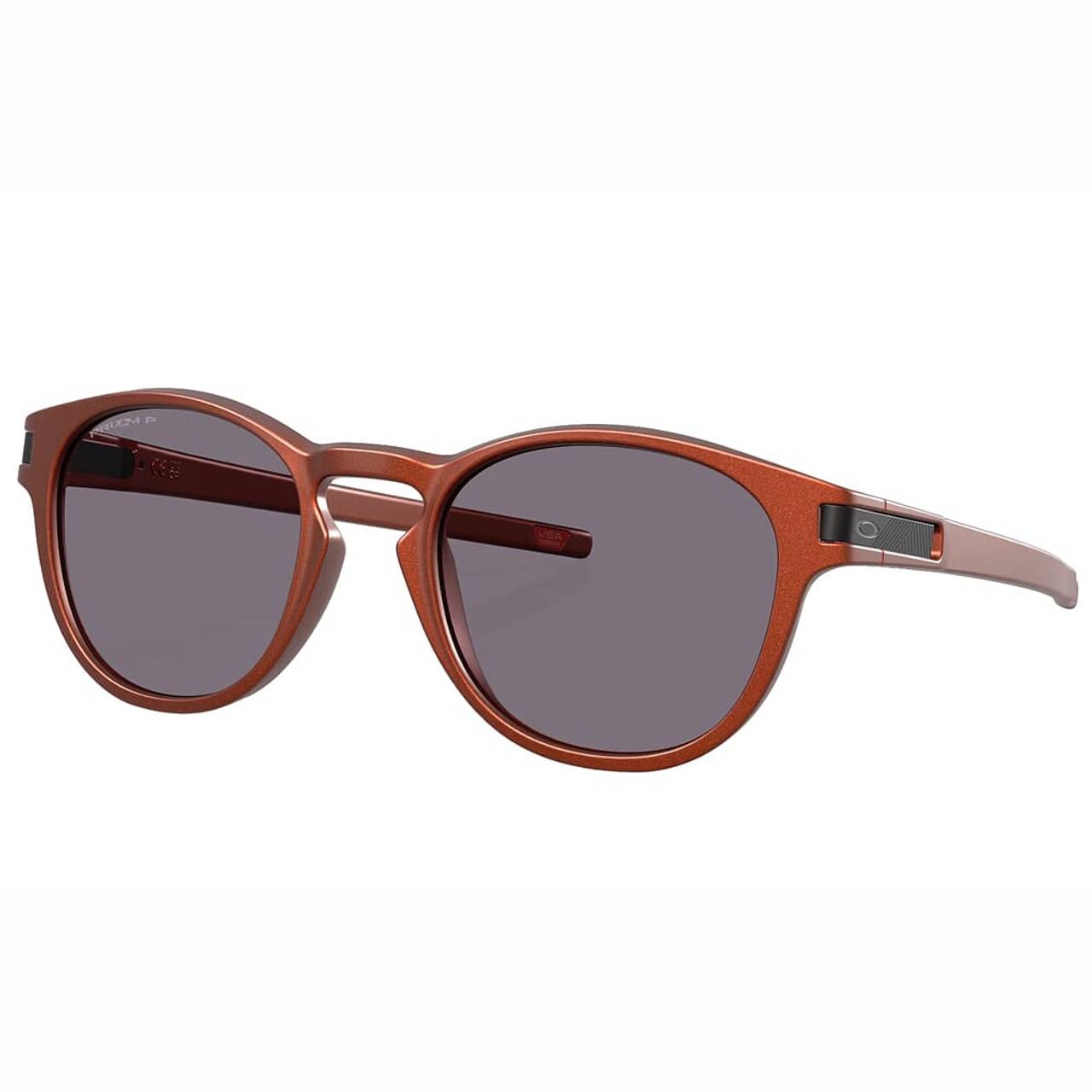 Oakley Latch Fire Orange w/Prizm Grey Polarizd OO9265-7353