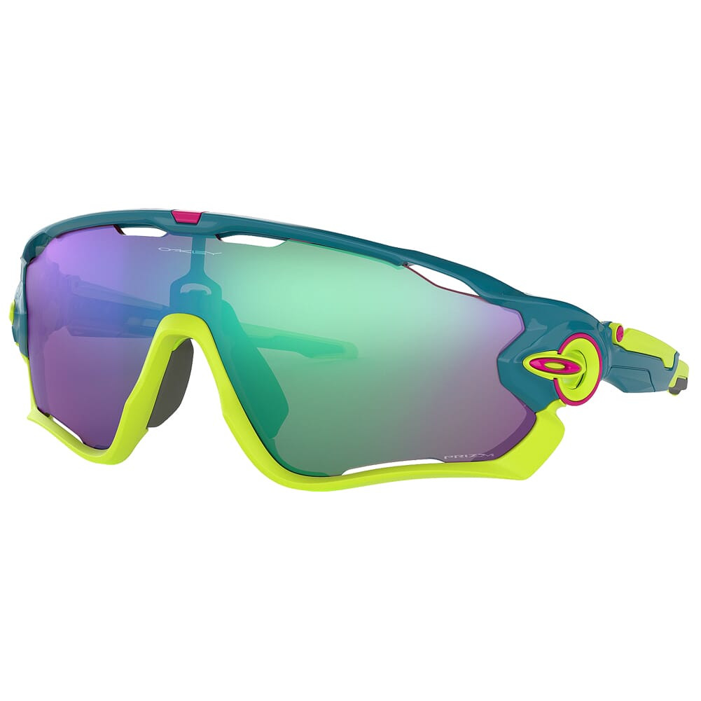 Oakley Jawbreaker Matte Electric Purple w/PRIZM Jade Lenses OO9290