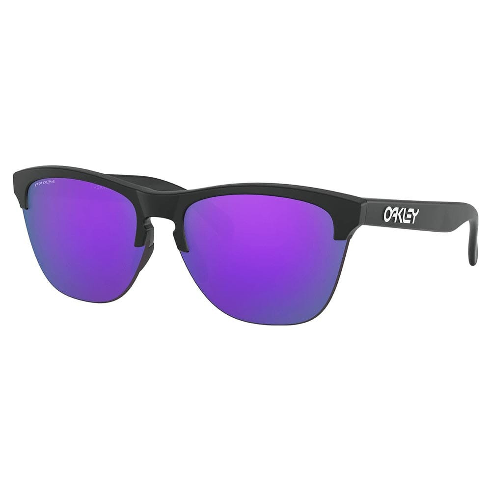 Oakley Frogskins Lite Matte Black w/Grey Lenses OO9374-0163 For