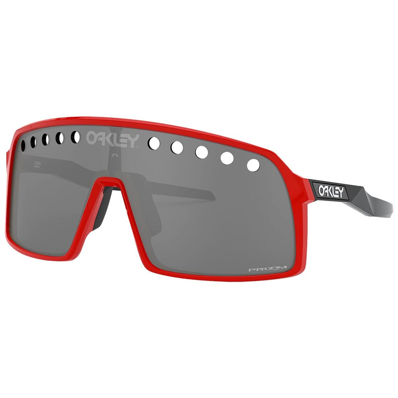 Oakley Sutro Vent Redline w/PRIZM Black Lenses OO9406-1237