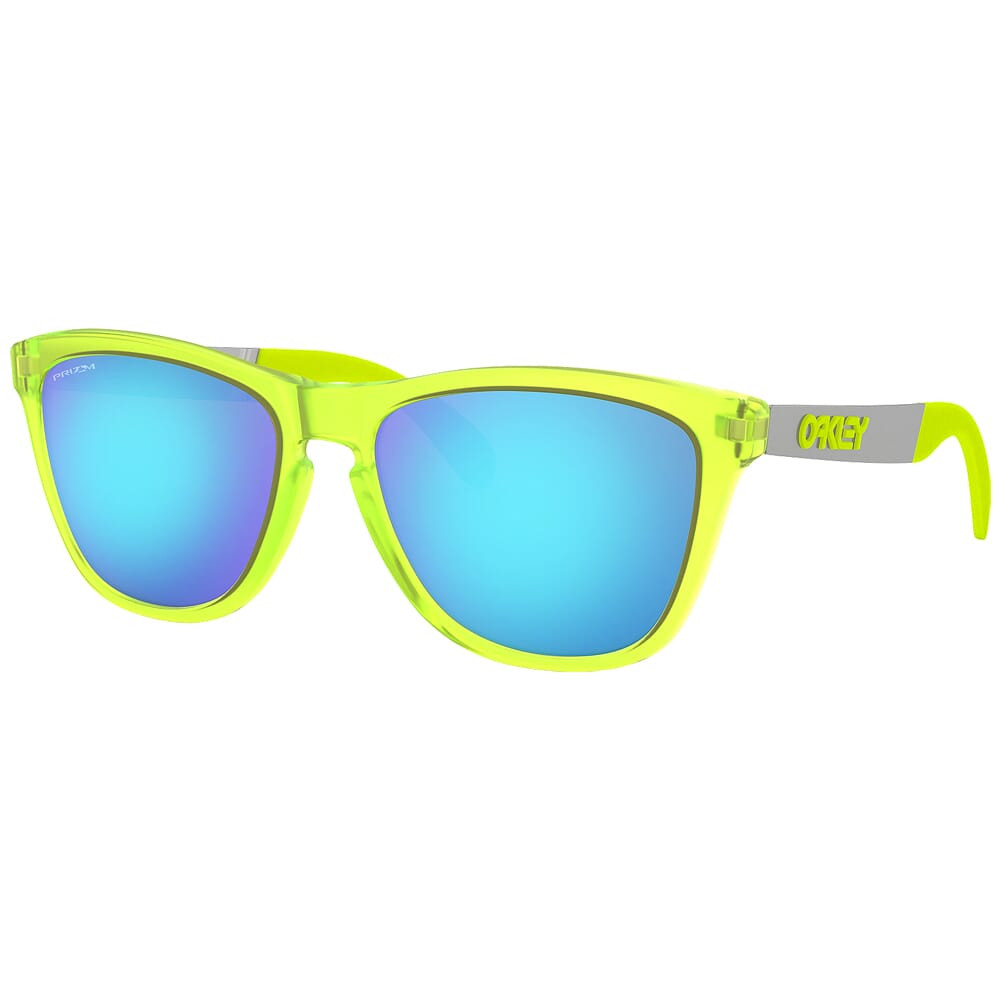 Oakley Frogskins Mix Polished Clear w/PRIZM Jade Lenses OO9428