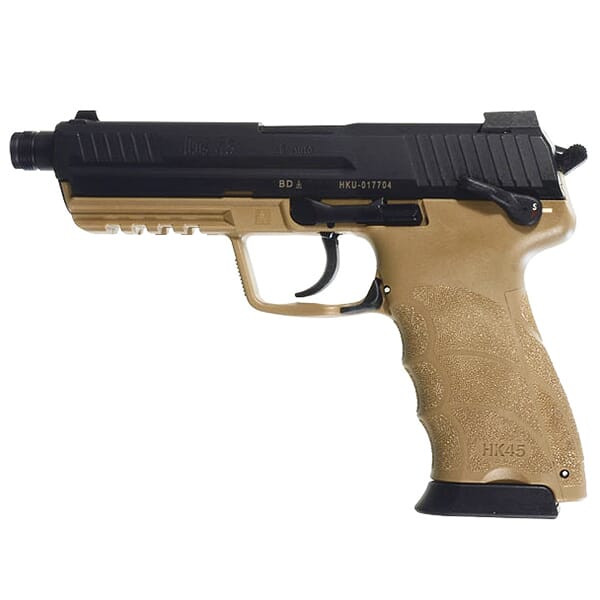 HK45 Officer .45 ACP Tan Pistol HK-745001TTLE-A5