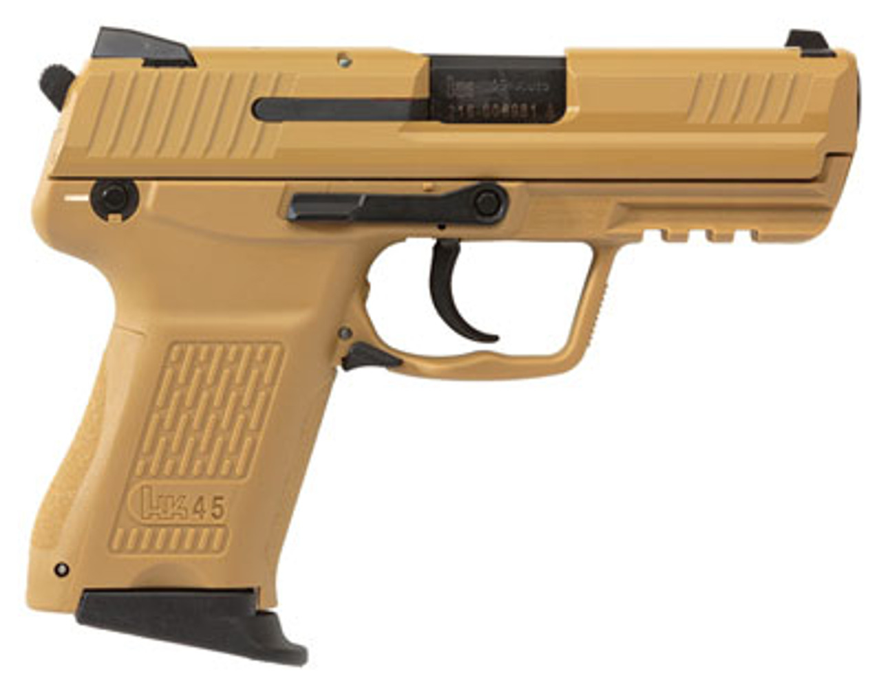 HK45 Compact .45 ACP Tan Pistol 745031BBLE-A5